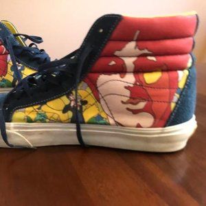 Vans Beatles Yellow Submarine High Top Sneakers